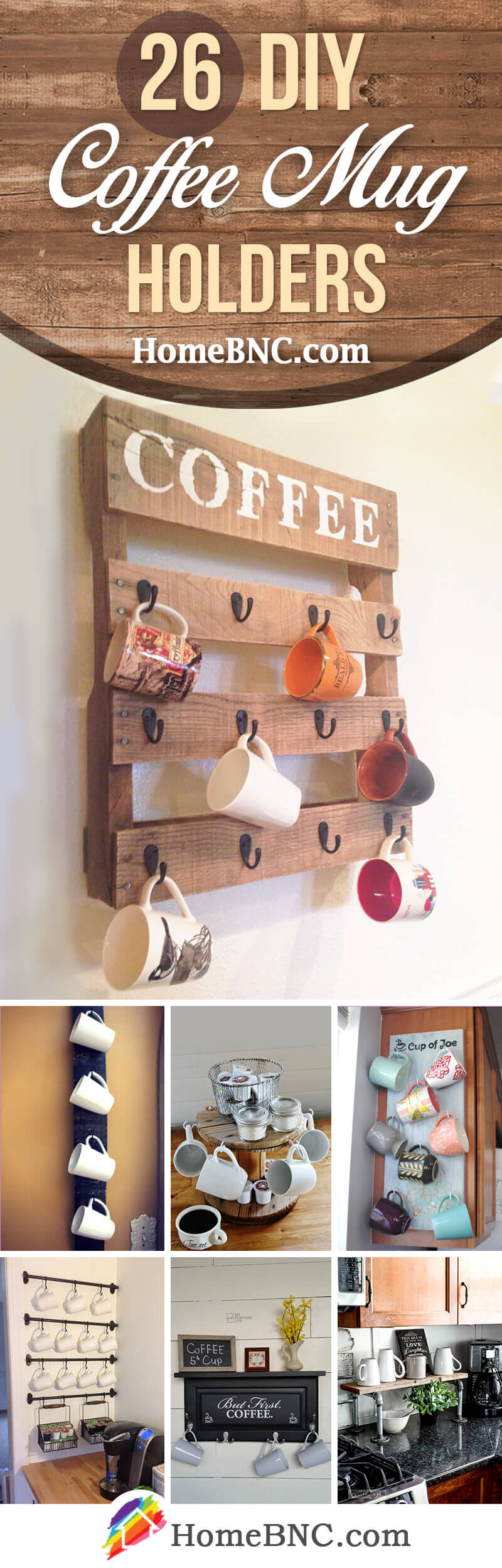 DIY Coffee Mug Holder Ideas