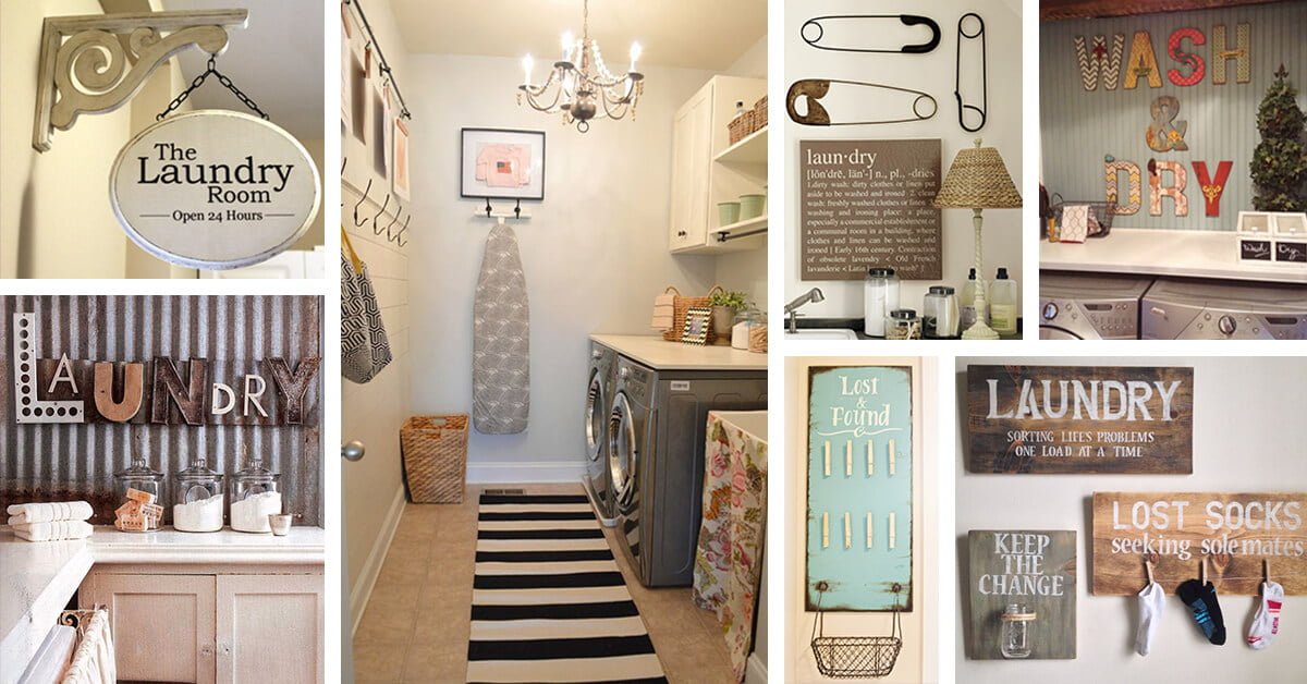 Featured image for “45+ Ways to Give Your Laundry Room a Vintage Makeover”