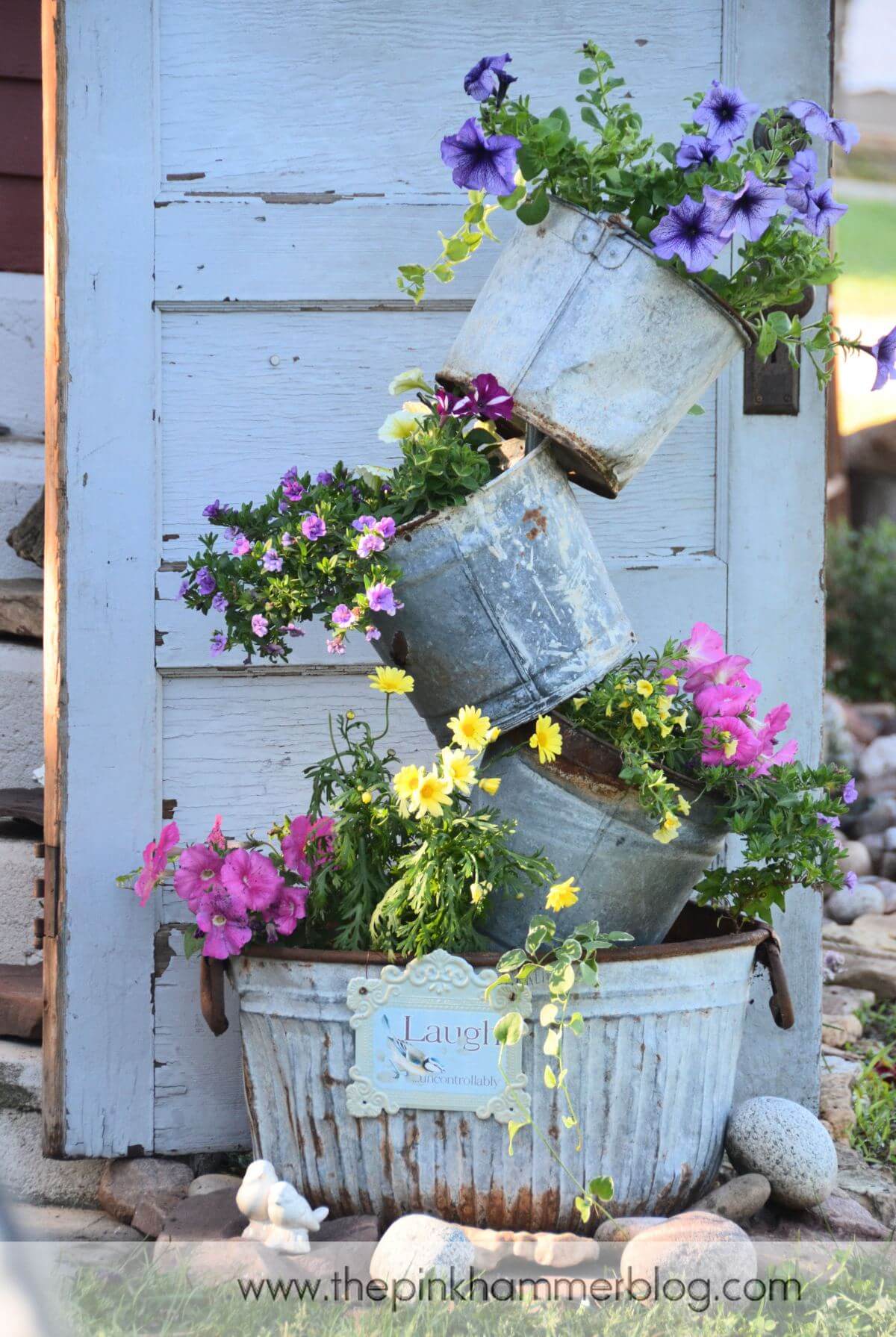 Easy Toppling Tower of Flowers