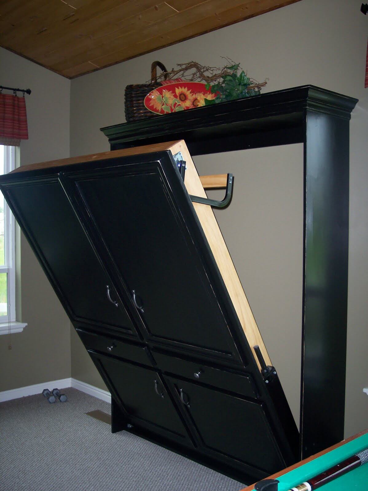 Murphy Bed Disguised as Cabinet