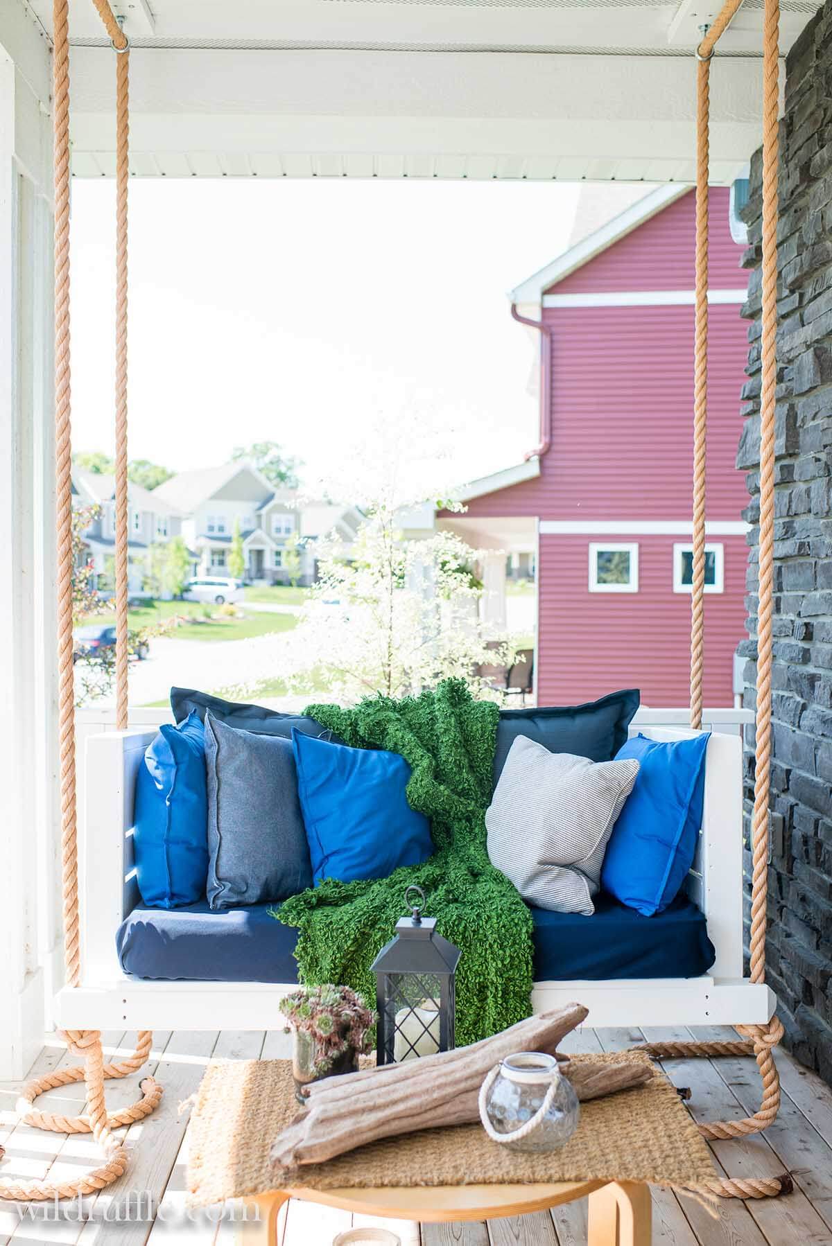 Portland Summer Porch Rope Swing