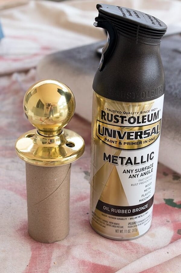 Rust Protect and Re-bronze your Doorknobs