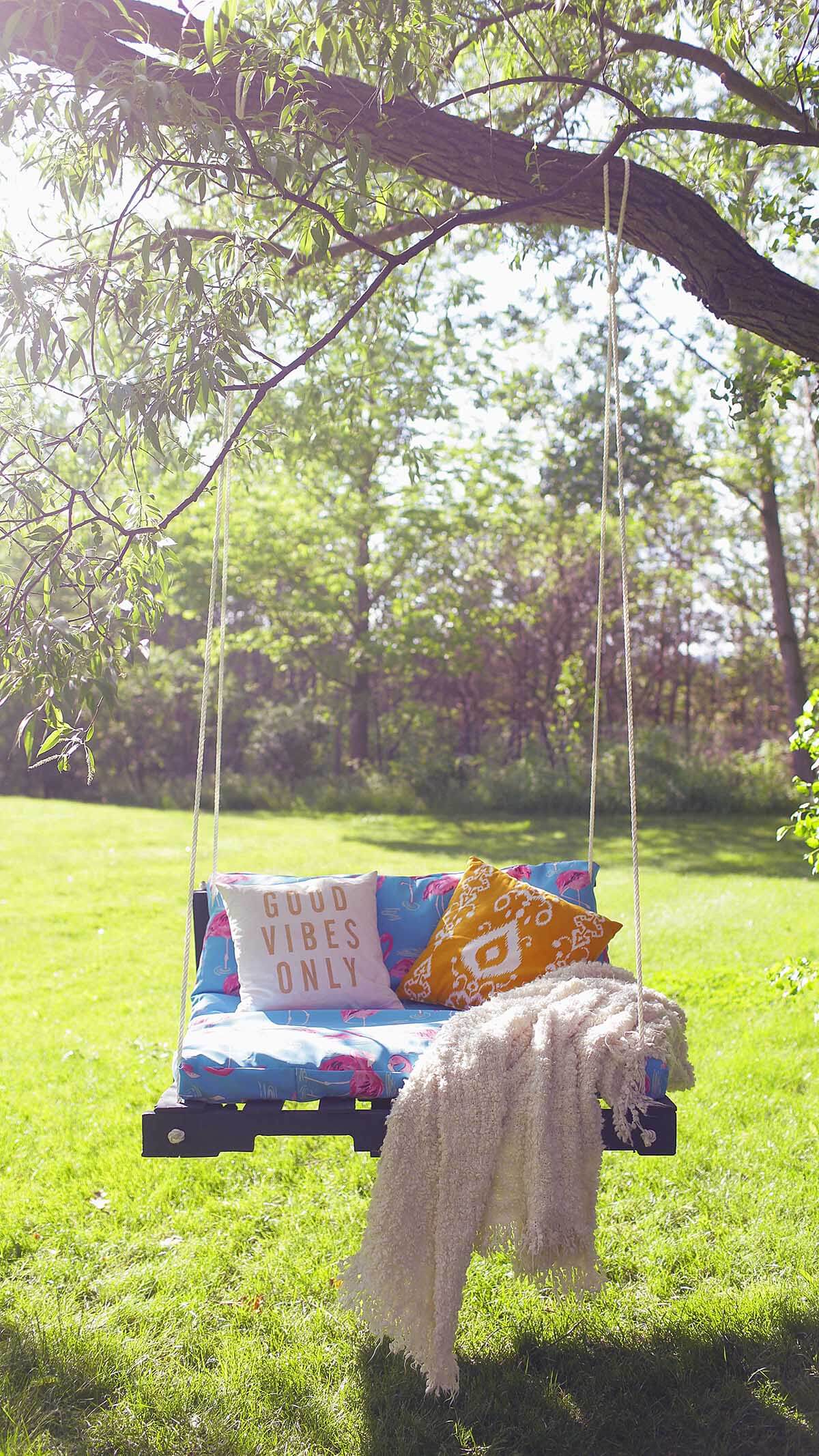 Tree For Two Lover's Swing