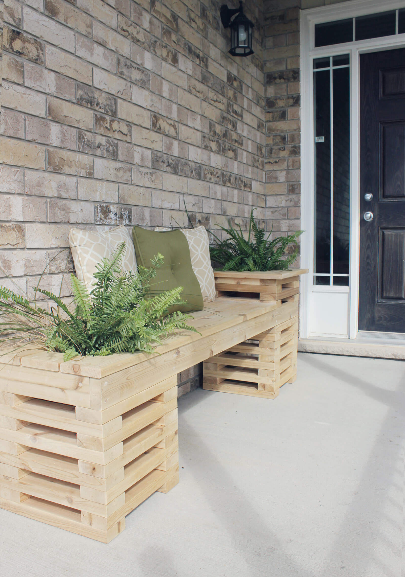 Garden-Box Happy Place Bench