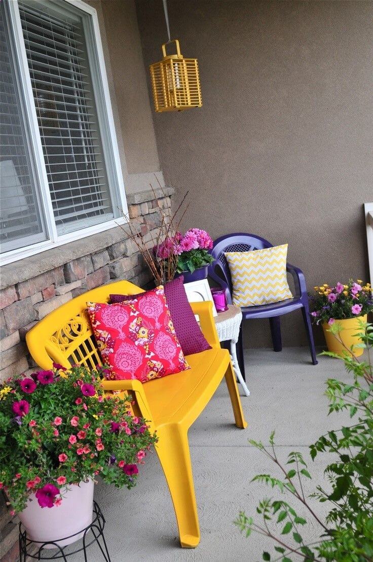 Make Your Patio Pop with DIY Spray Paint Makeovers