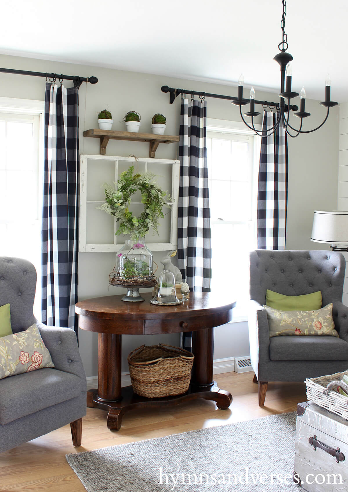 Springtime French Country Seating Area