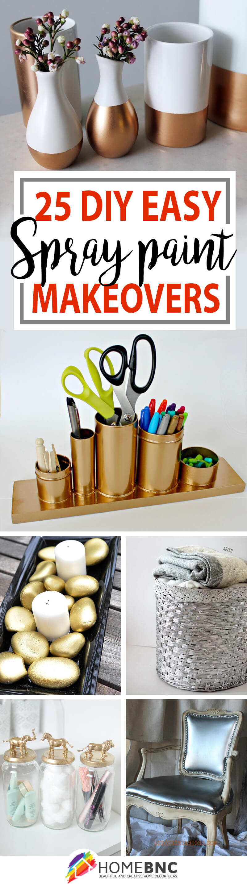 DIY Spray Paint Makeover Ideas