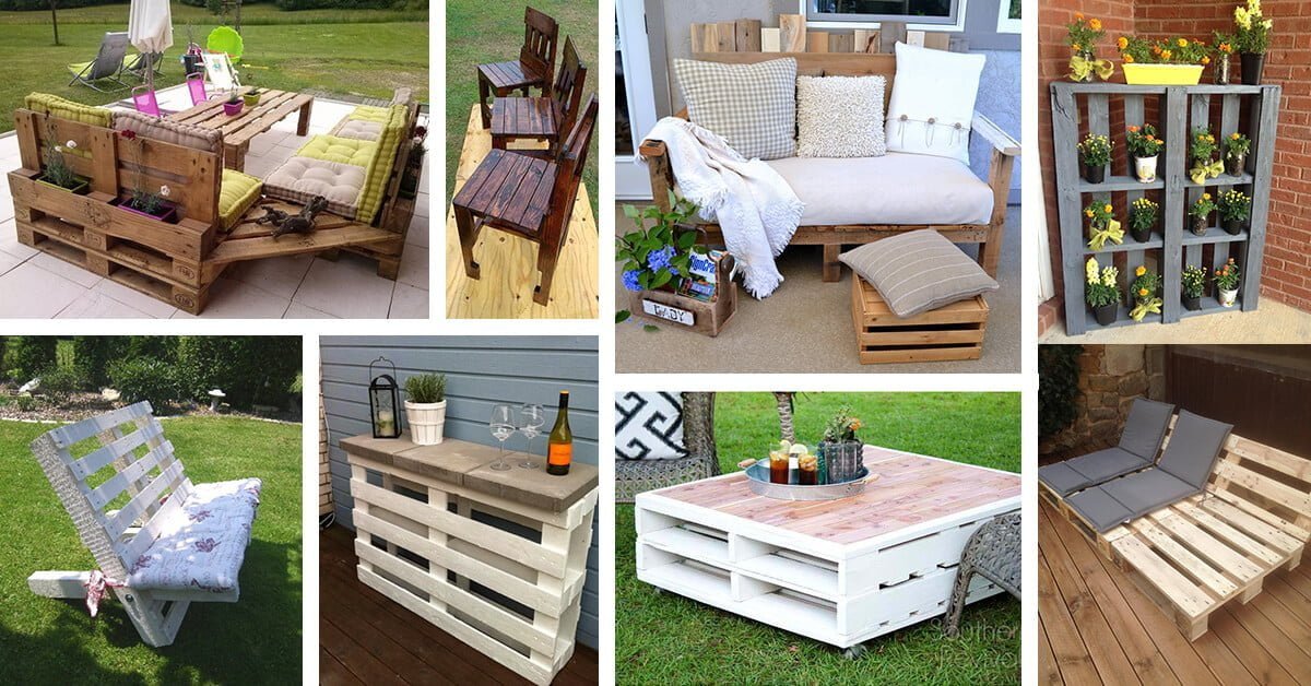 Featured image for 40+ Stunning Outdoor Pallet Furniture Ideas You’ll Love