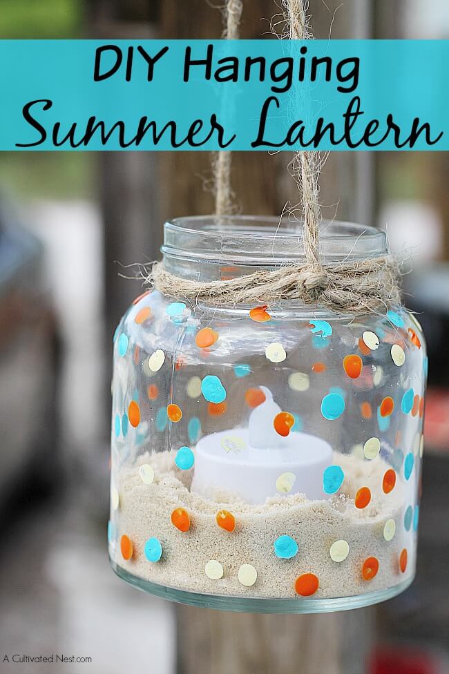 Polka Dot Summertime Hanging Light