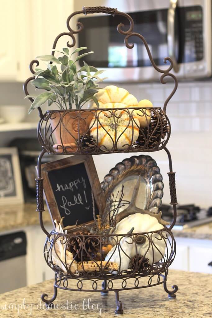 Cafe Style Wire Display Basket