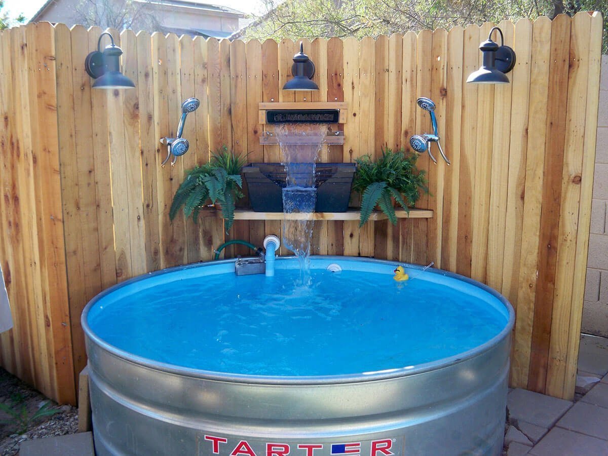 DIY Pacific Patio Pool