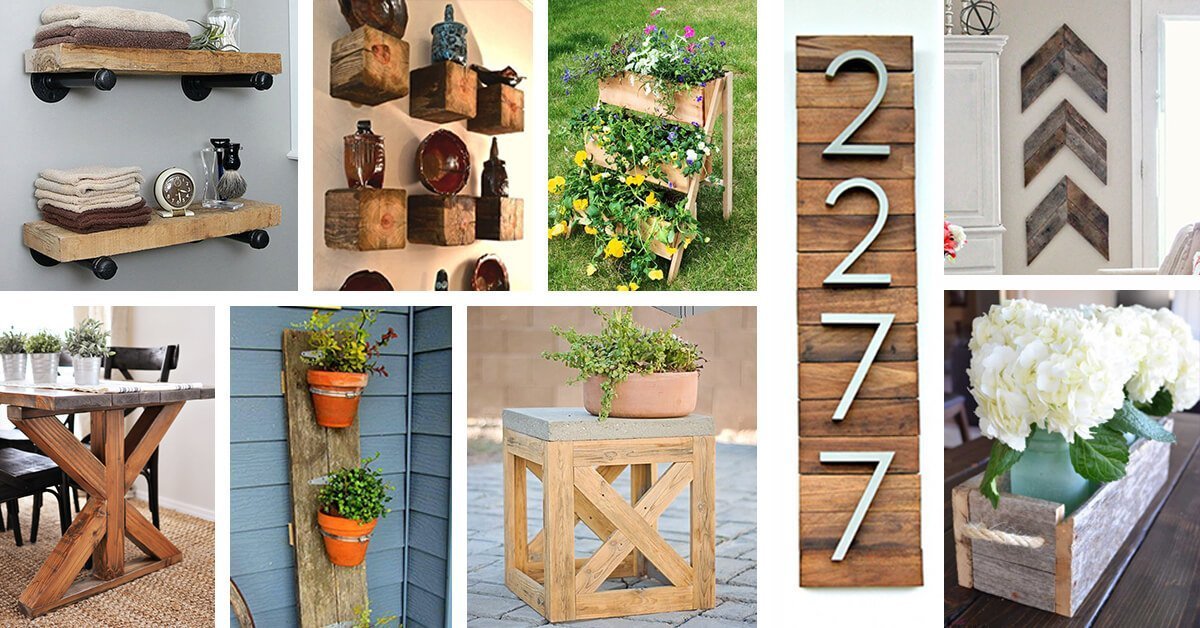 Featured image for “34 Reclaimed Wood DIY Projects You Can Make At Home”