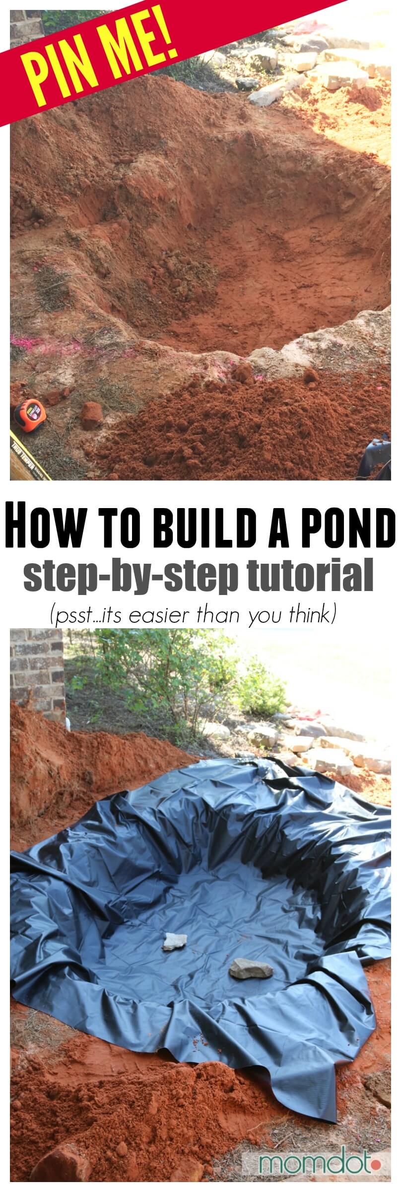 Easy DIY Backyard Pond Ideas