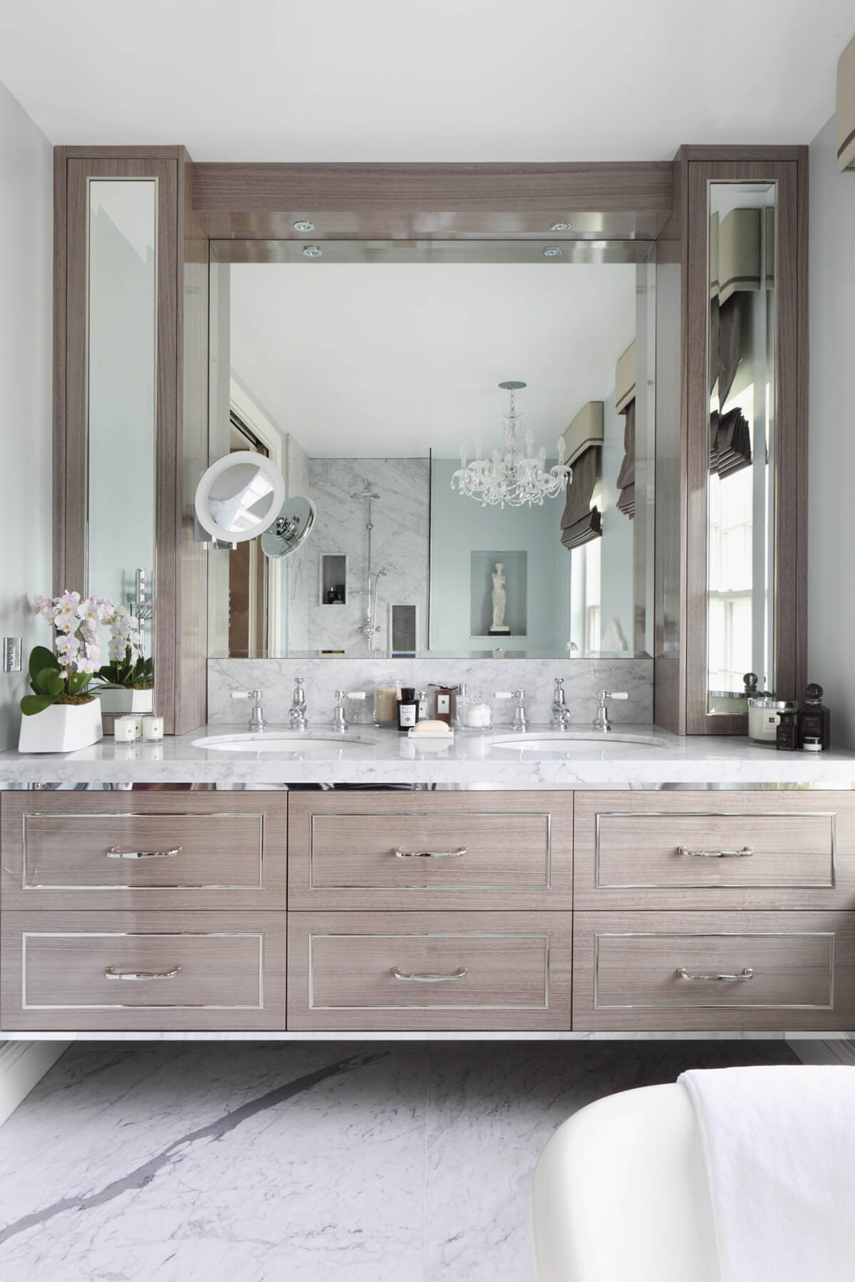 Silver Accents Bathroom