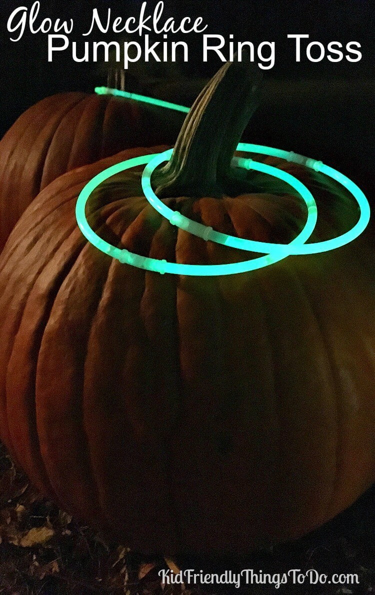 Give Ring Toss a Facelift with Glow Sticks