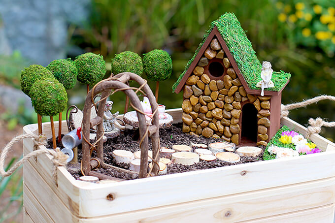 Primly Pacific Northwest Inspired Fairy Garden