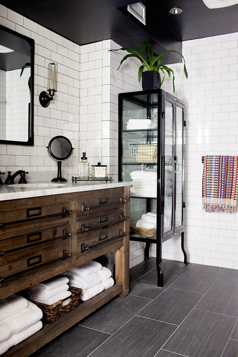 Rustic Simplicity Bathroom