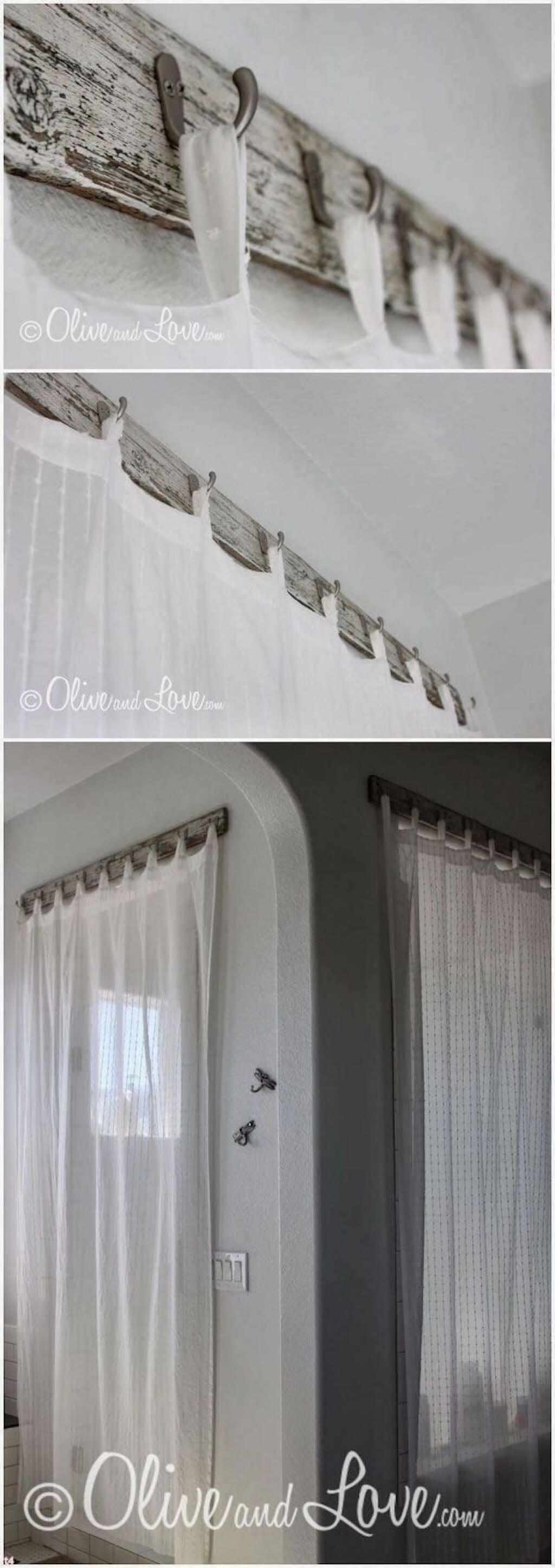 Hook, Line, And Sinker Curtain Beams