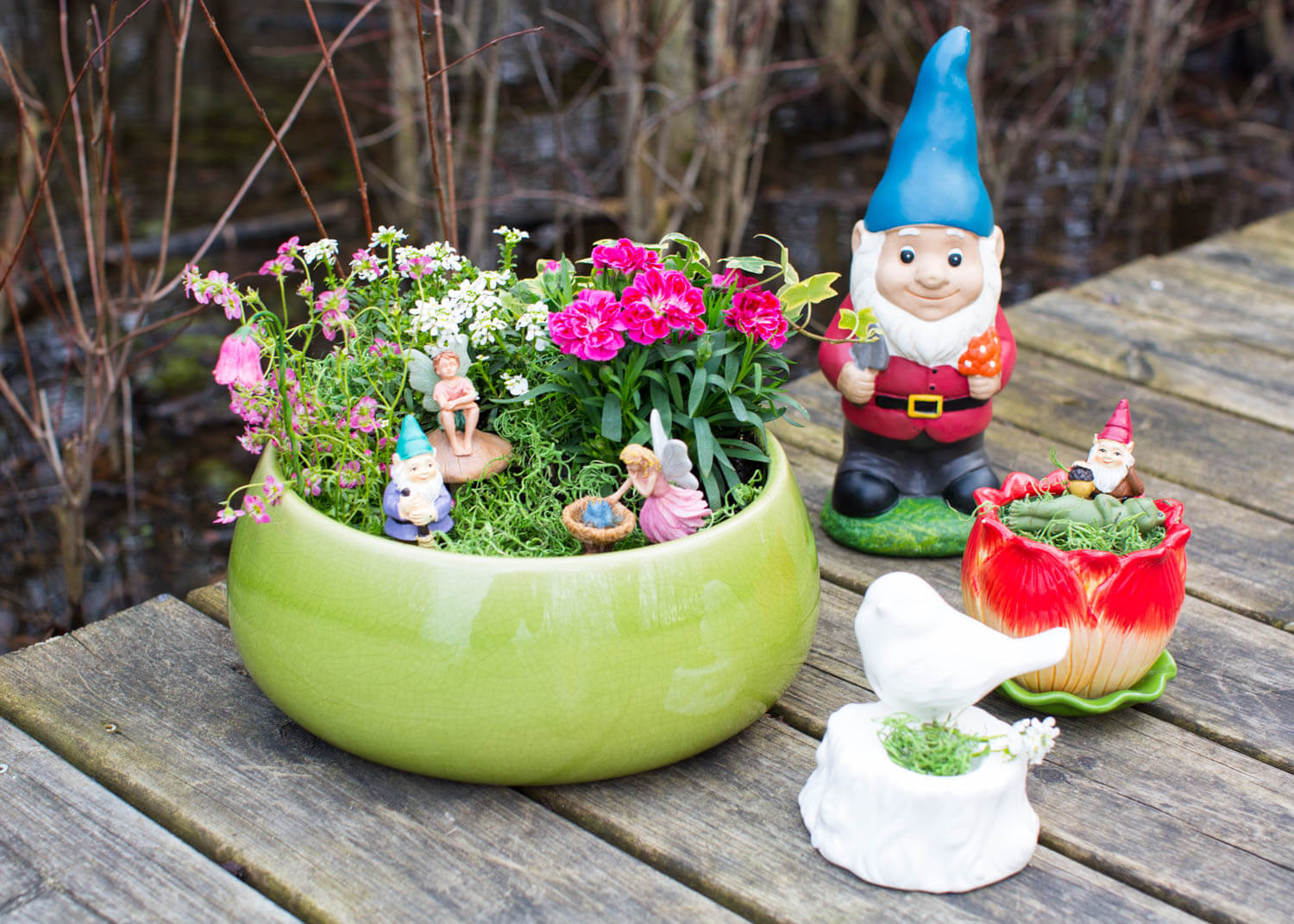 Midsummer Garden Party Planter