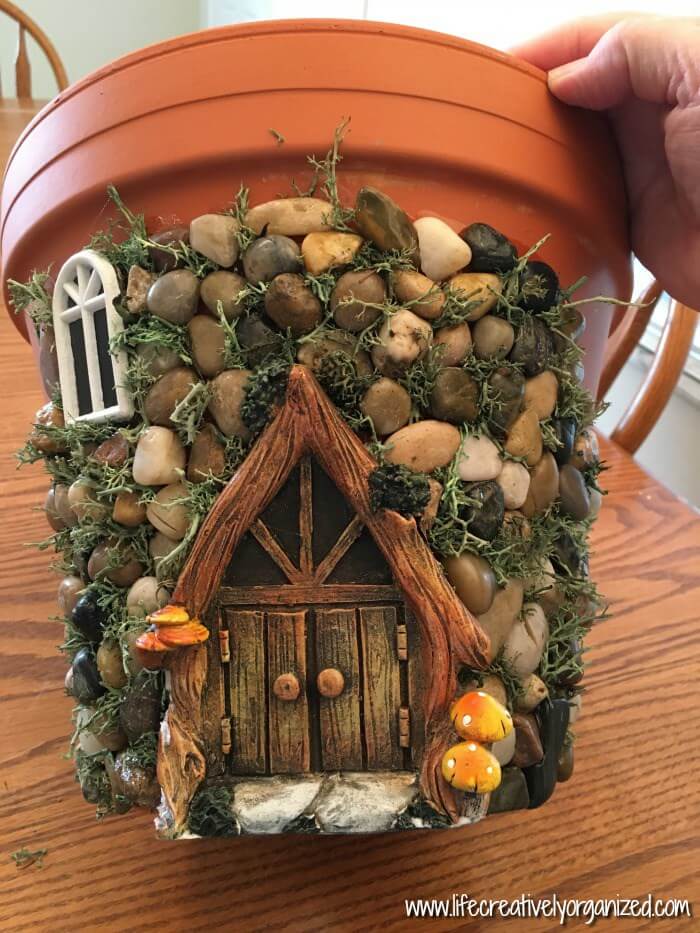 Potted Fairy Cottage Craft Ideas