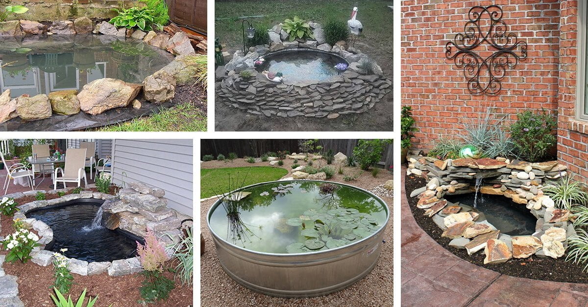 Featured image for “18 Attractive DIY Backyard Pond Ideas for Your Garden”