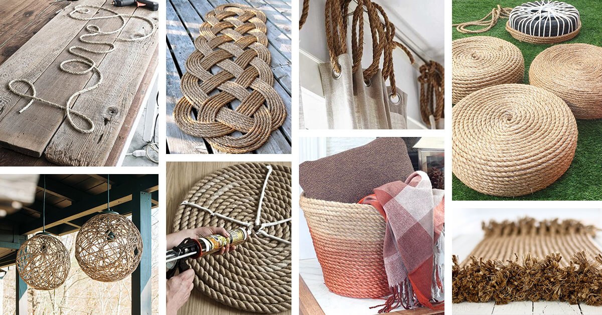 Featured image for “33 Crafty and Creative DIY Rope Projects that You’ll Relish”