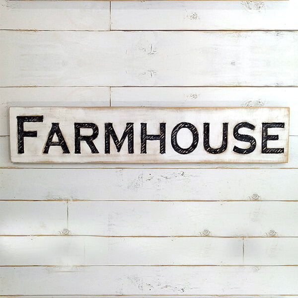 Rustic Farmhouse Style Sign