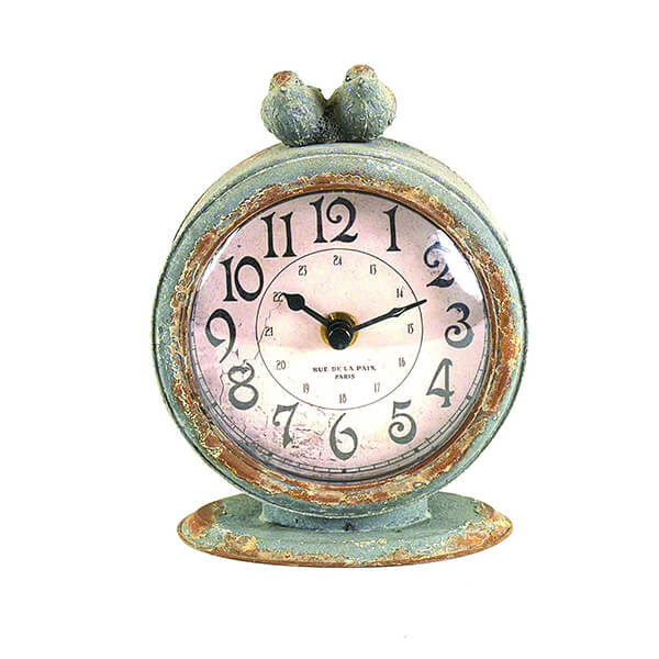 Table Clock with Bird