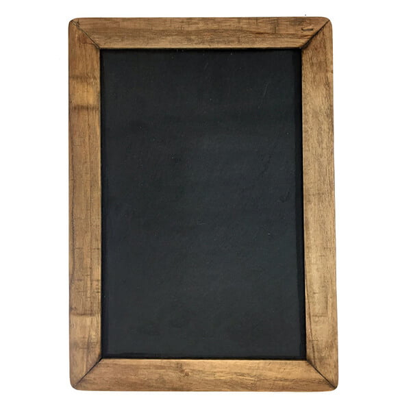 Vintage Framed Slate Kitchen Chalkboard