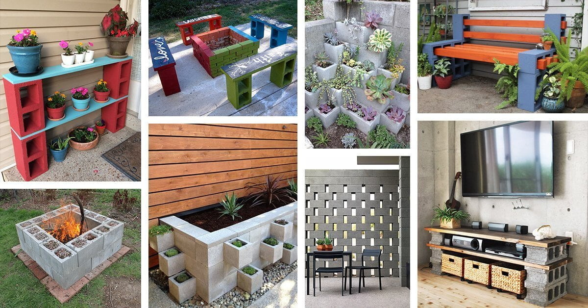 Featured image for 28 Practical, Functional, and Creative Ways to Use Cinder Blocks