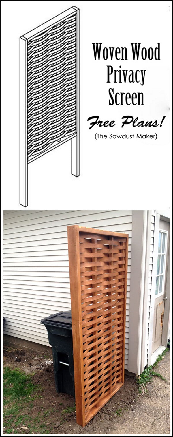 Wooden Privacy Screens Come In All Sizes