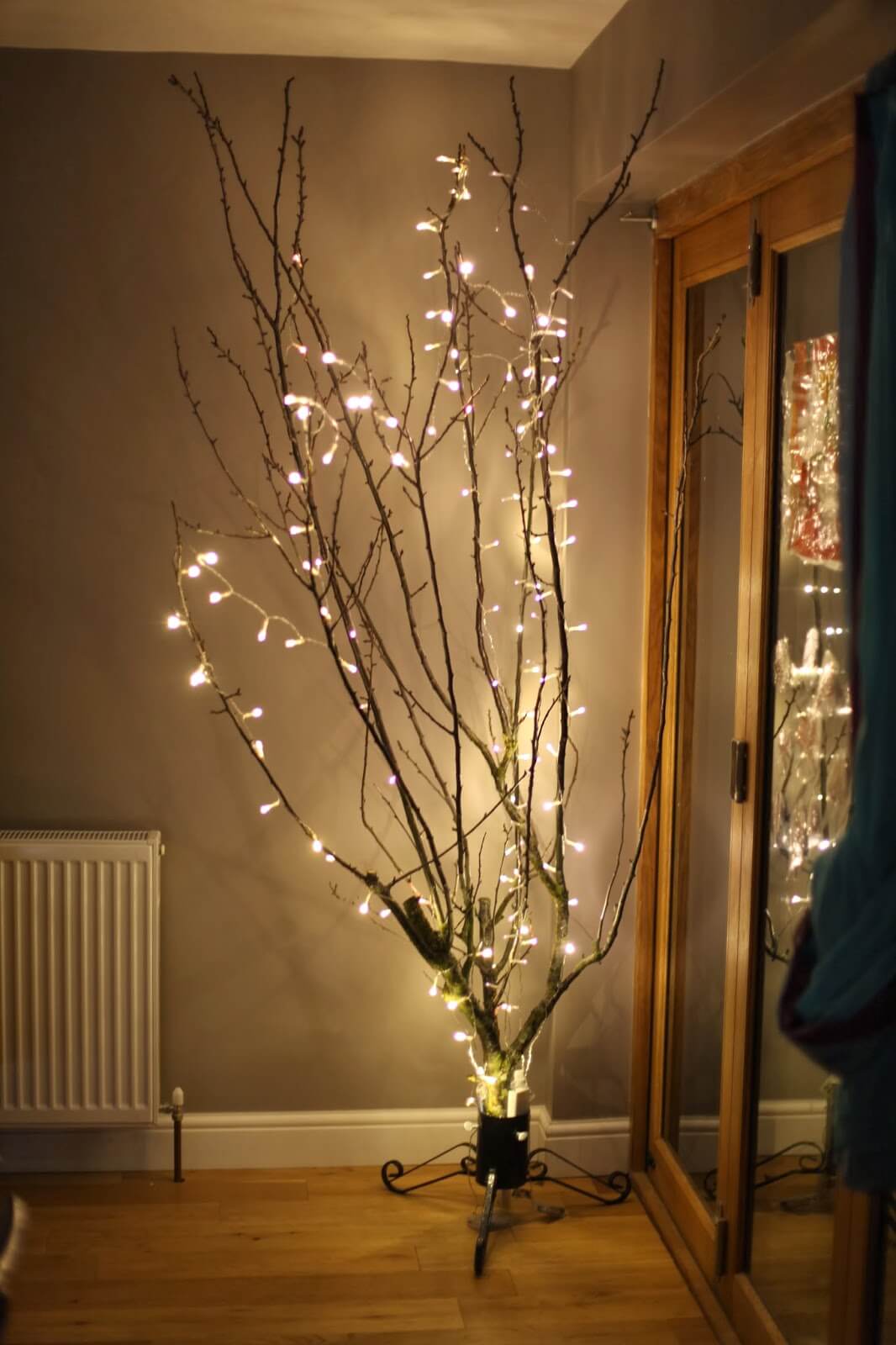 Tree Of Light Illuminated Lamp