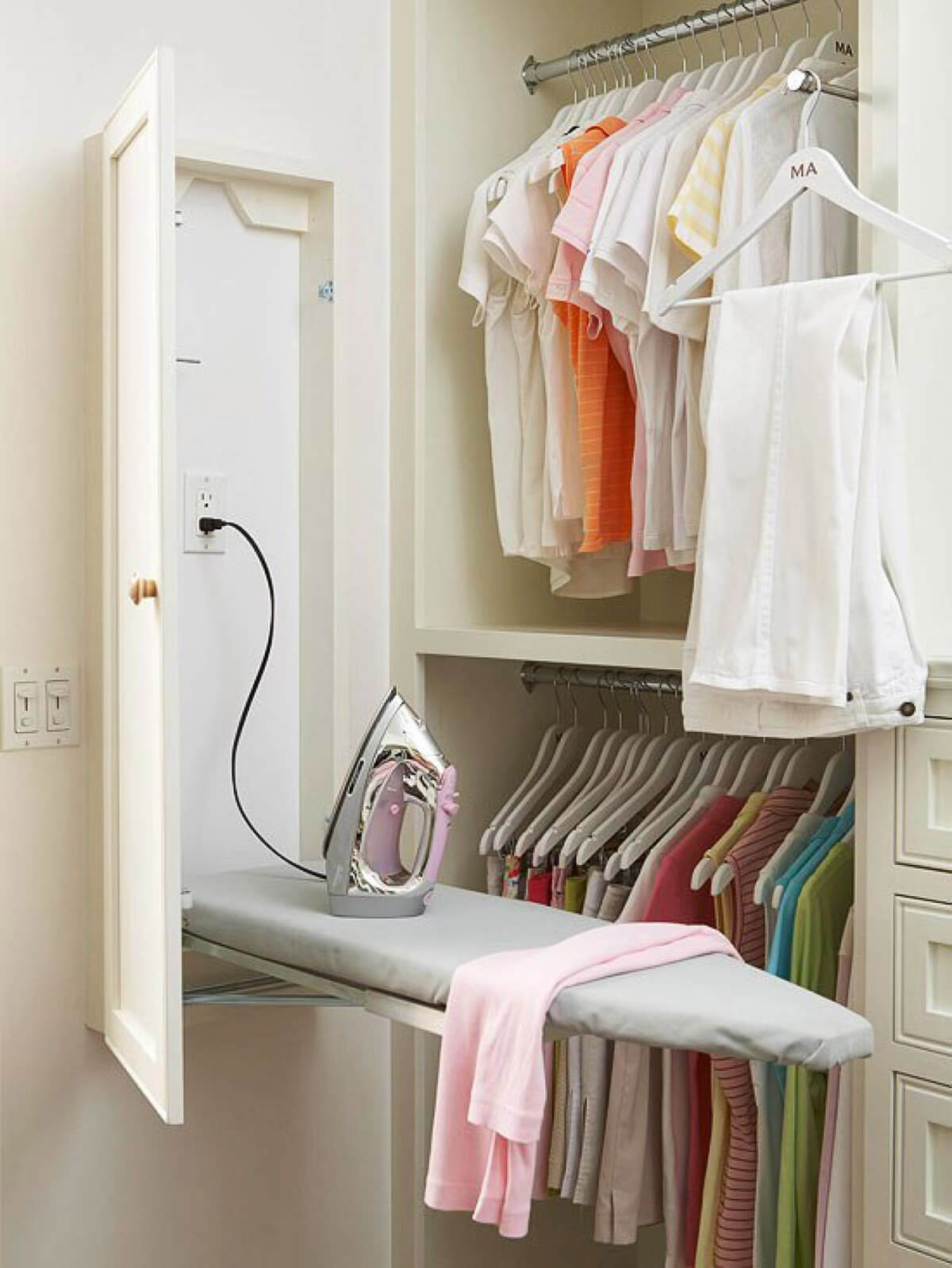 This Fold-up Ironing Board is a Closet Space-saving Essential