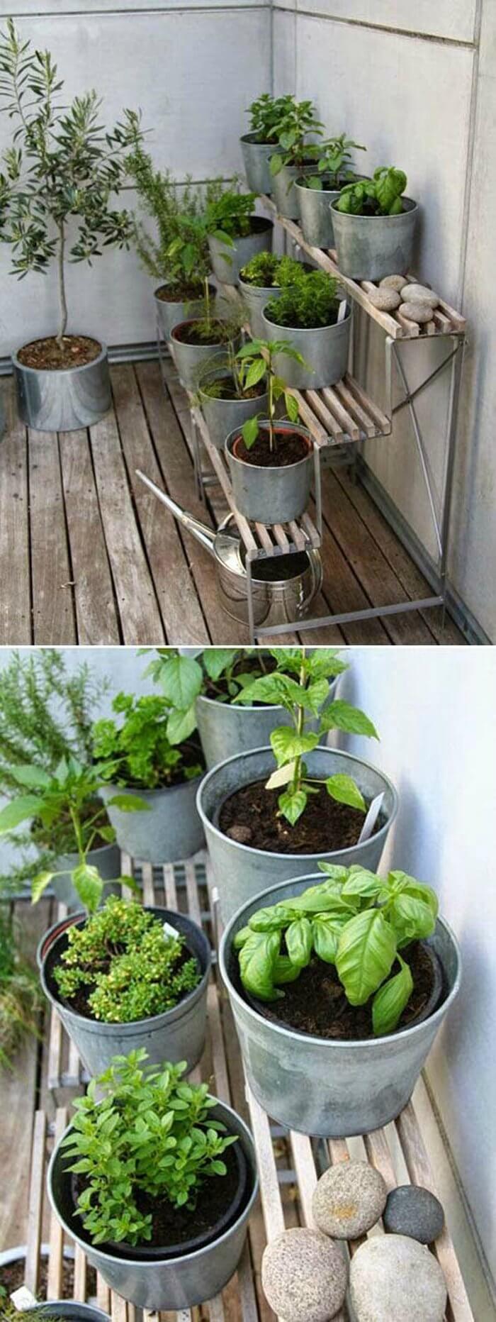 'Step-Up' Herb Garden