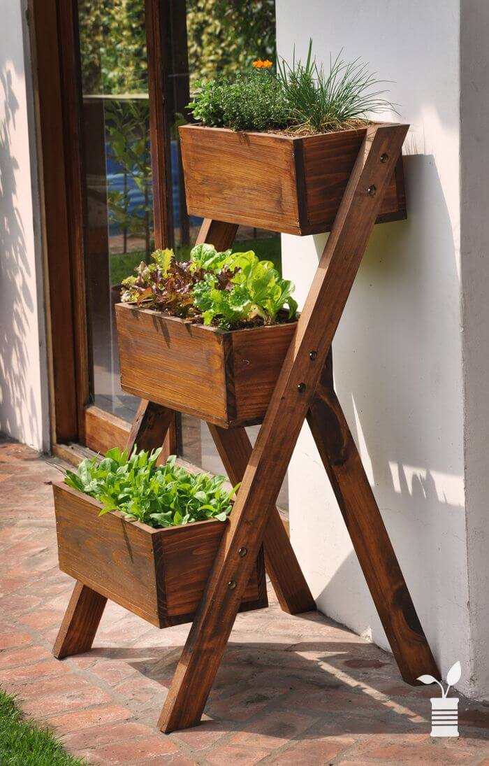 Ladder Box Herb Garden