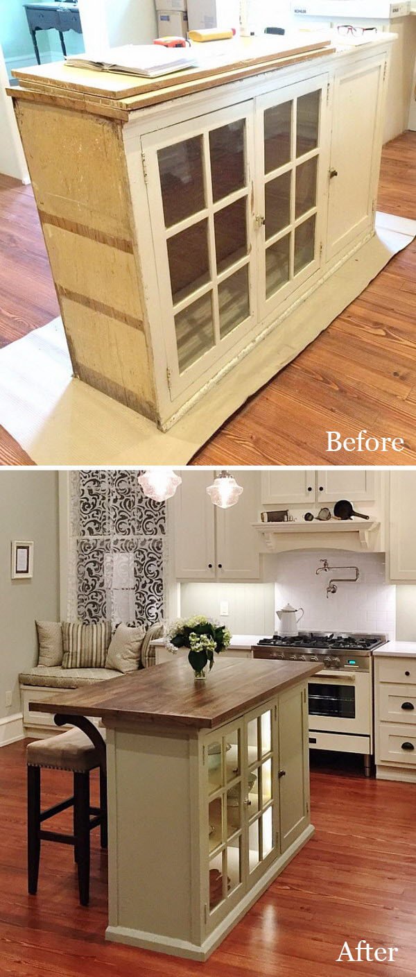 Delightful Kitchen Island with Storage