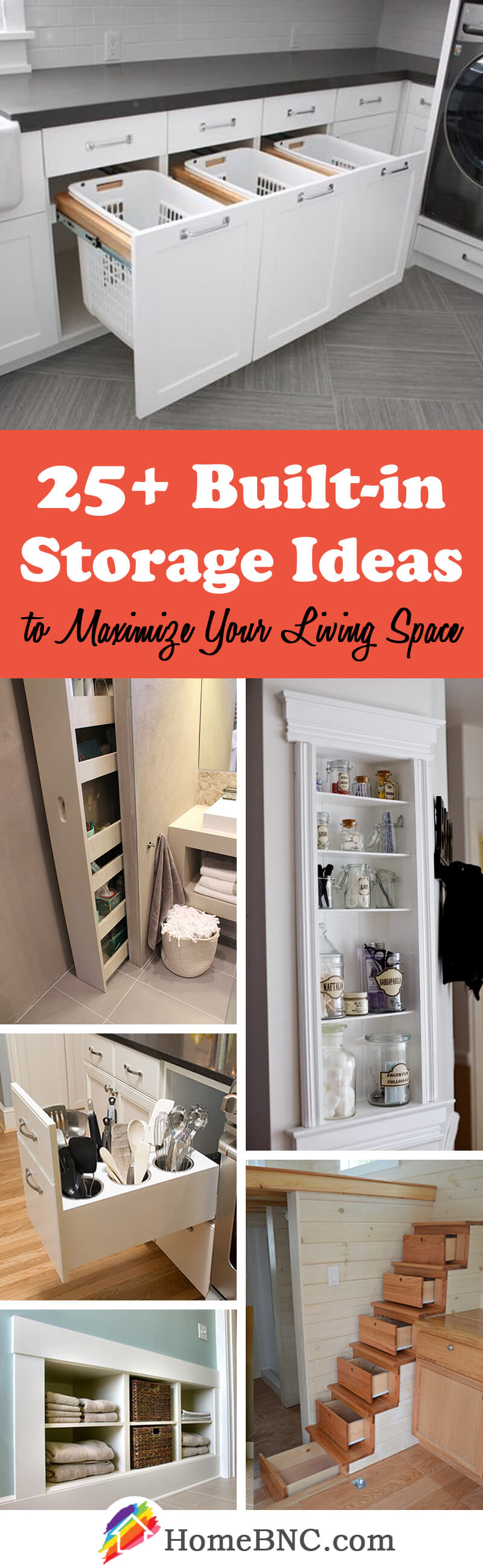 Built-in Storage Decor Ideas