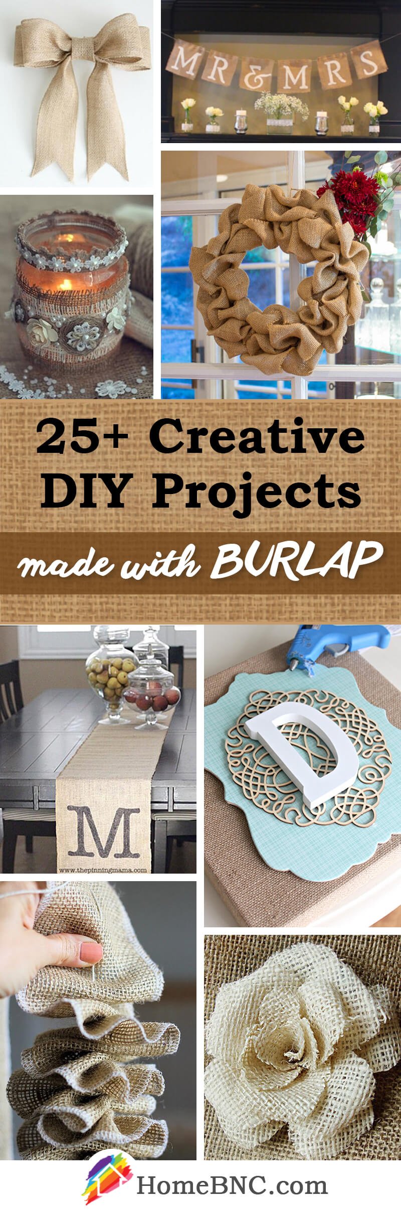 DIY Burlap Decor Ideas