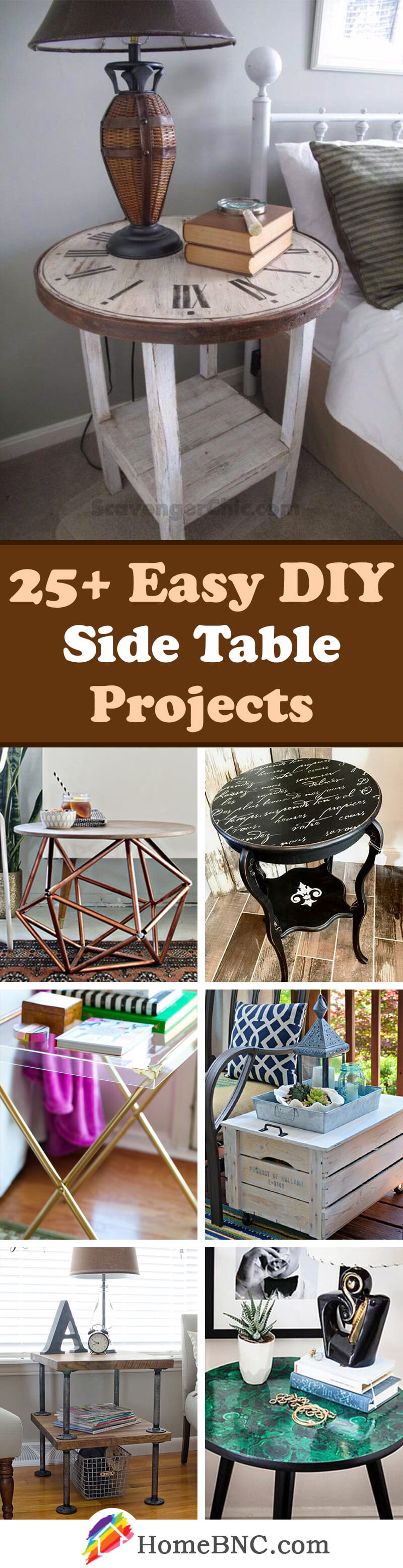 DIY Side Table Decor Ideas