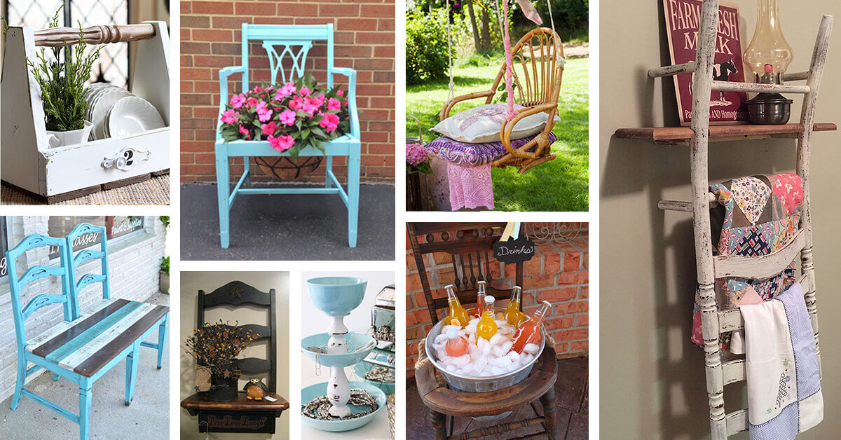 Featured image for “24 Creative Ways to Repurpose Old Chairs and Add Chic Vibe to Your Home”