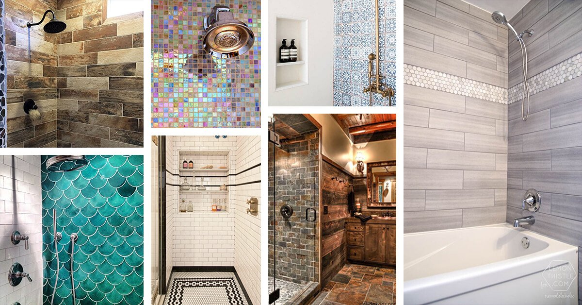 Featured image for “32 Trendy Shower Tile Ideas for a Gorgeous Bathroom”