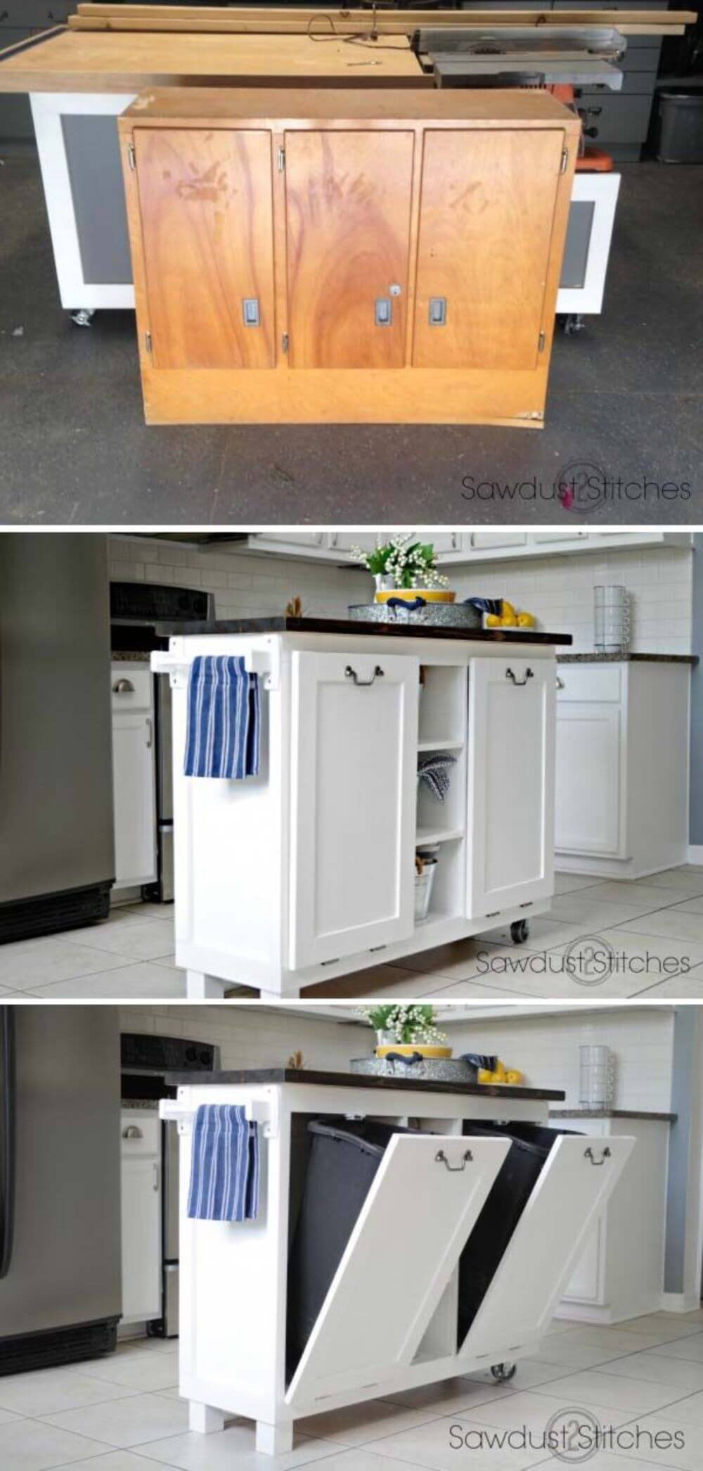 Pull-Out Drawers are Super Space Savers