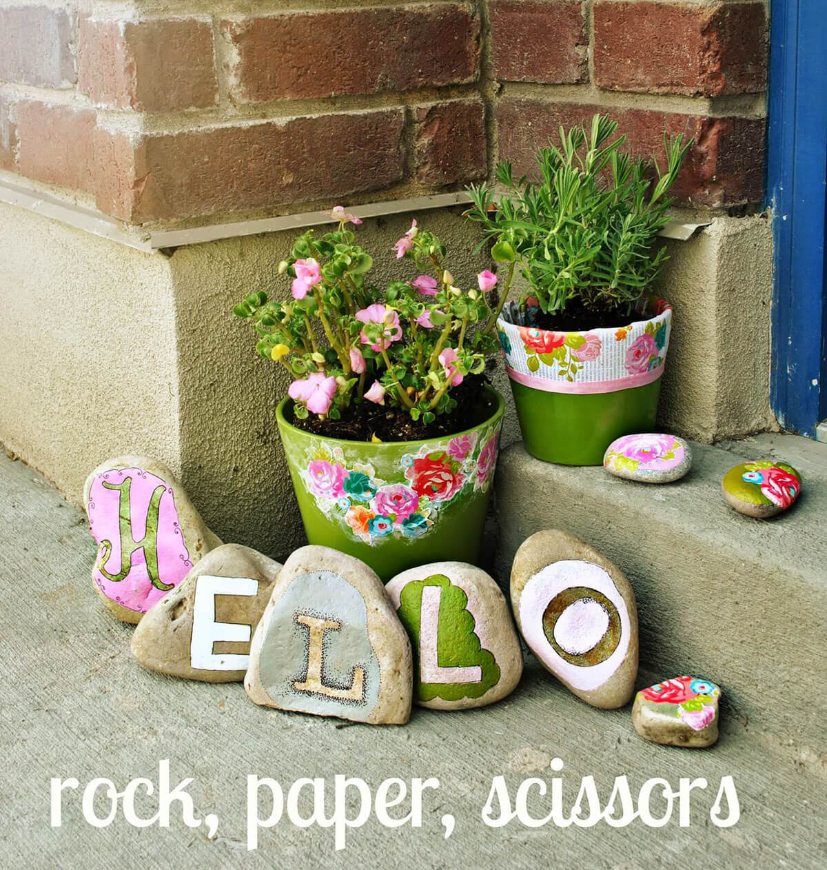 Welcome Your Guests with a Painted Stone Message