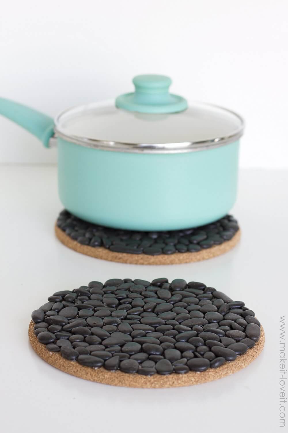 Make This Pretty Little Trivet Featuring Your Stone Collection