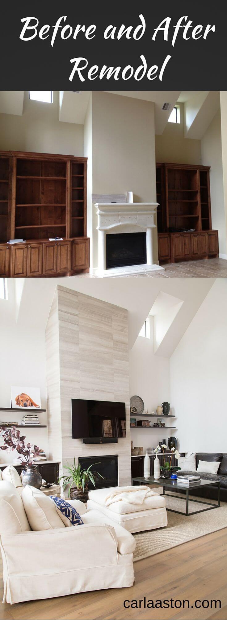 A Floor-to-Ceiling Living Room Remodel