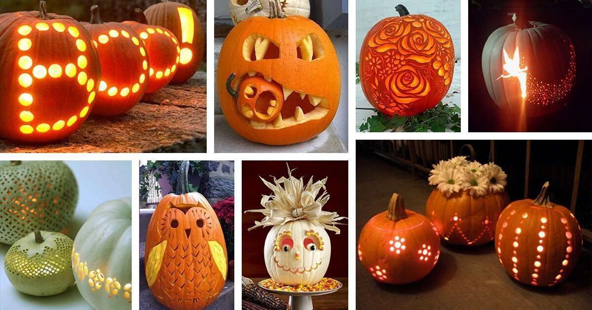 Featured image for “53 Creative Pumpkin Carving Ideas You Should Try This Fall”