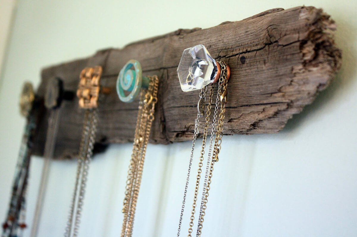 Hipster Friendly Rustic Necklace Hanger