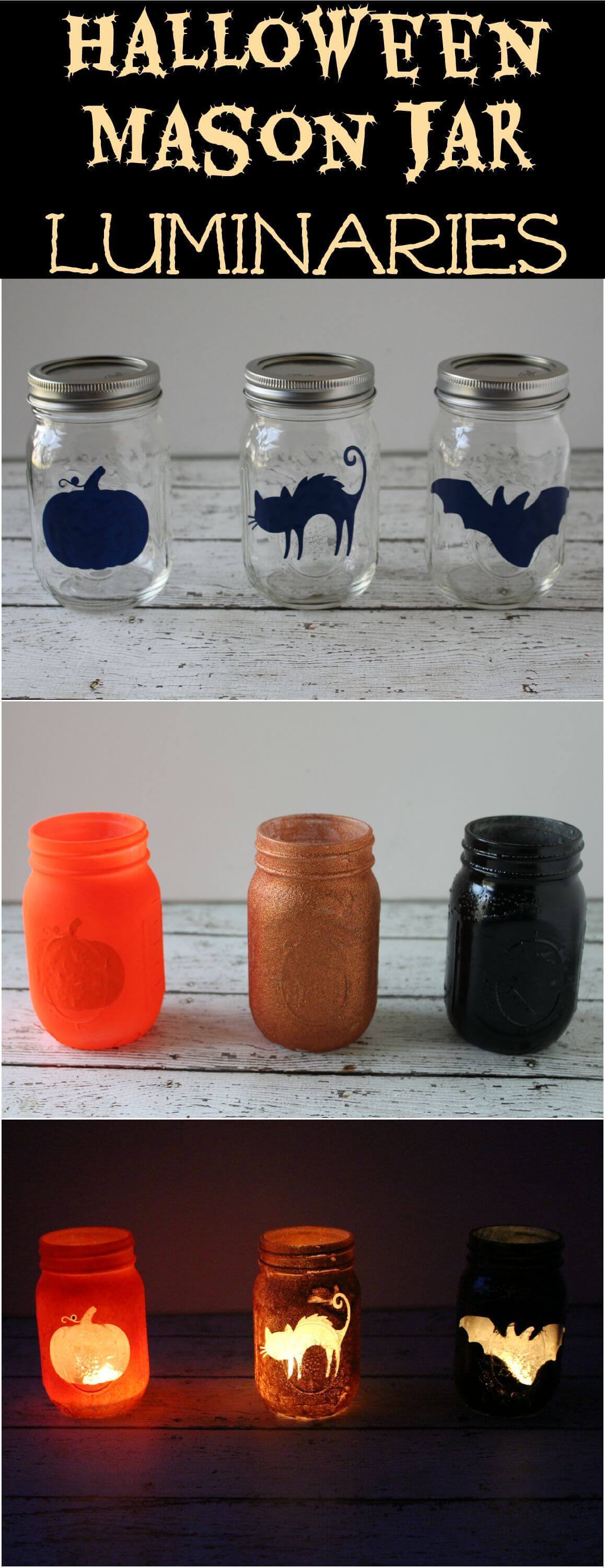 Fun and Fancy Mason Jar Halloween Craft