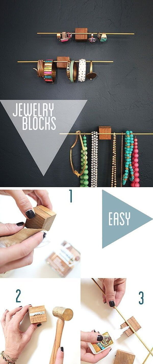 3 Step Jewelry Block Bars