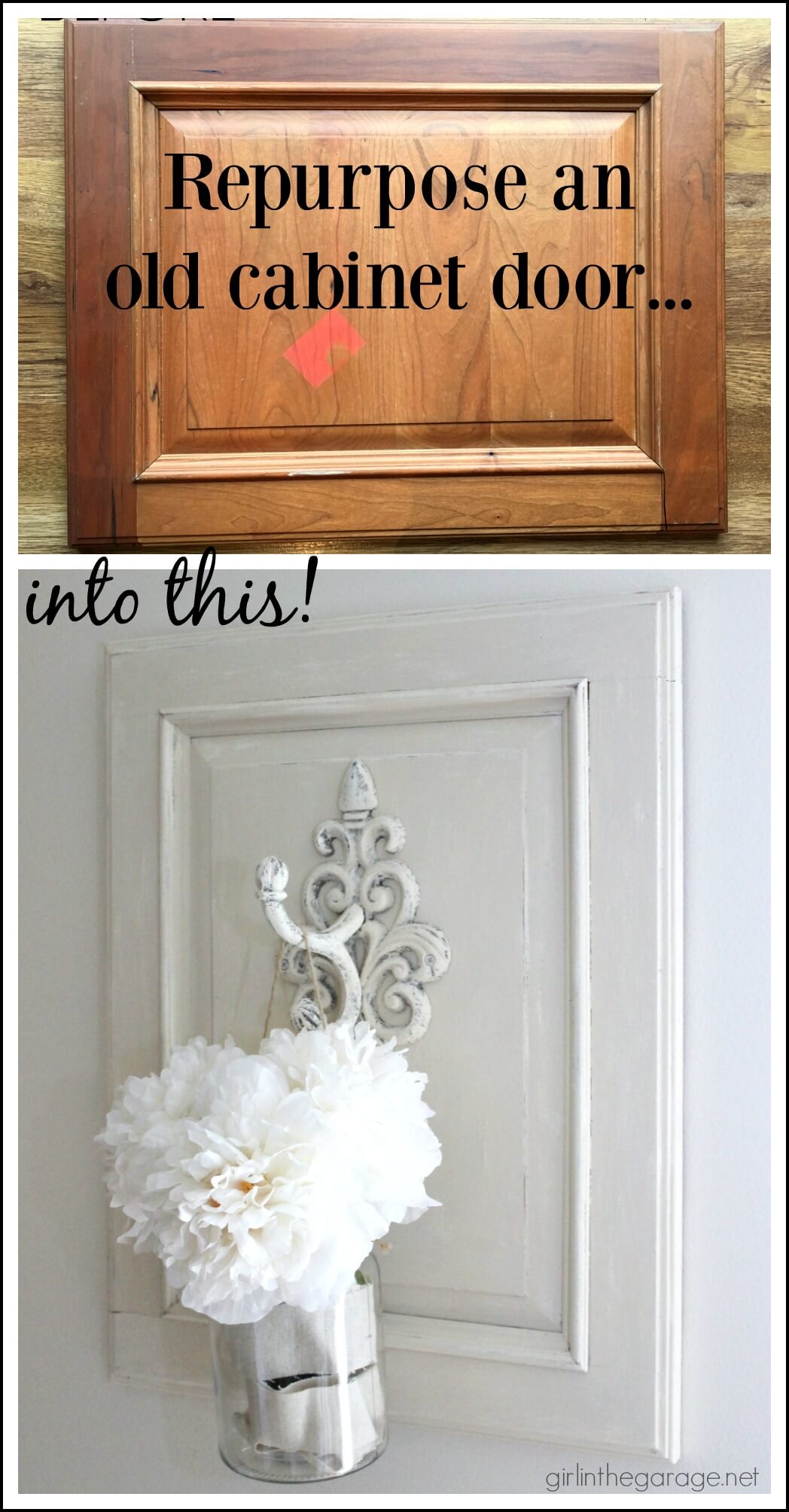 Faux Antiqued French Provincial Wall Hanger